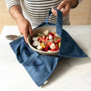 Reserved for @nico-tico: Aplat Plat Dish Tote | Denim